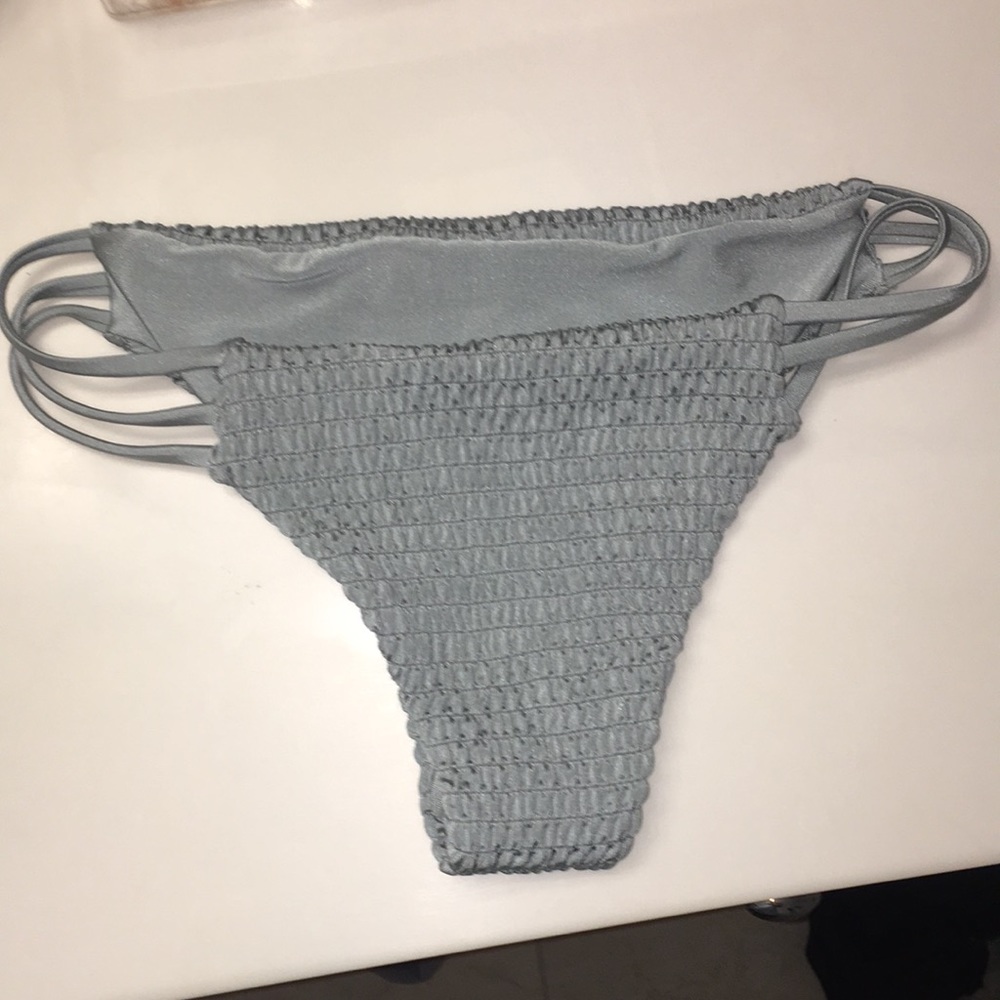 Never Worn Gray Bikini Bottoms
